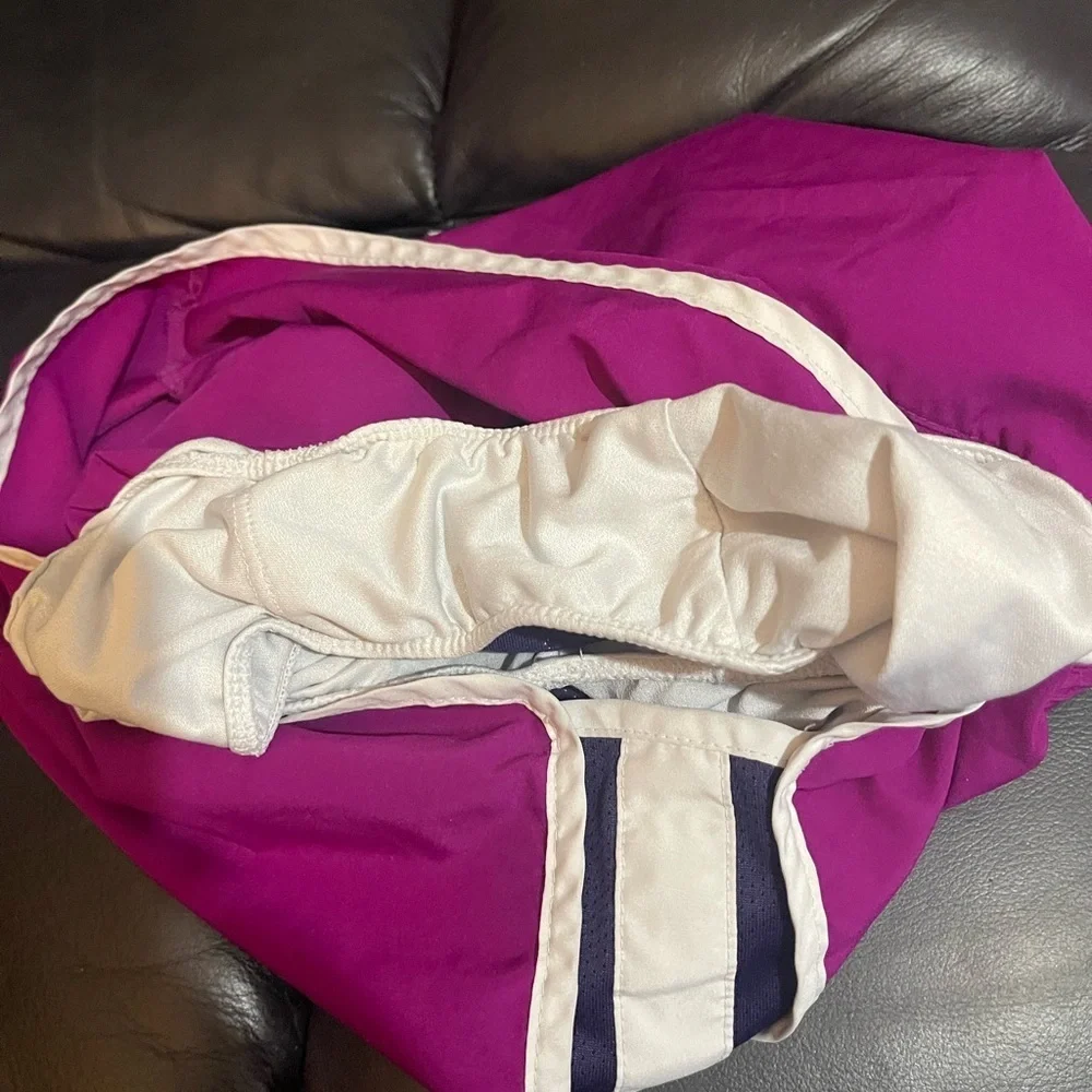 Nike Women's Purple Running Shorts medium, with panty